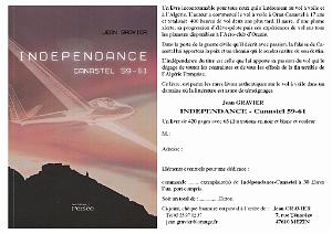 JEAN GRAVIER - INDEPENDANCE -  CANSTEL 1959 1961 a